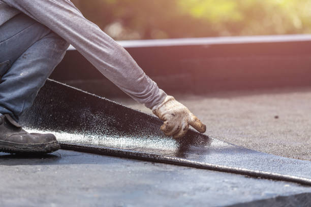Professional Emergency Waterproofing technician working in De Graff, OH